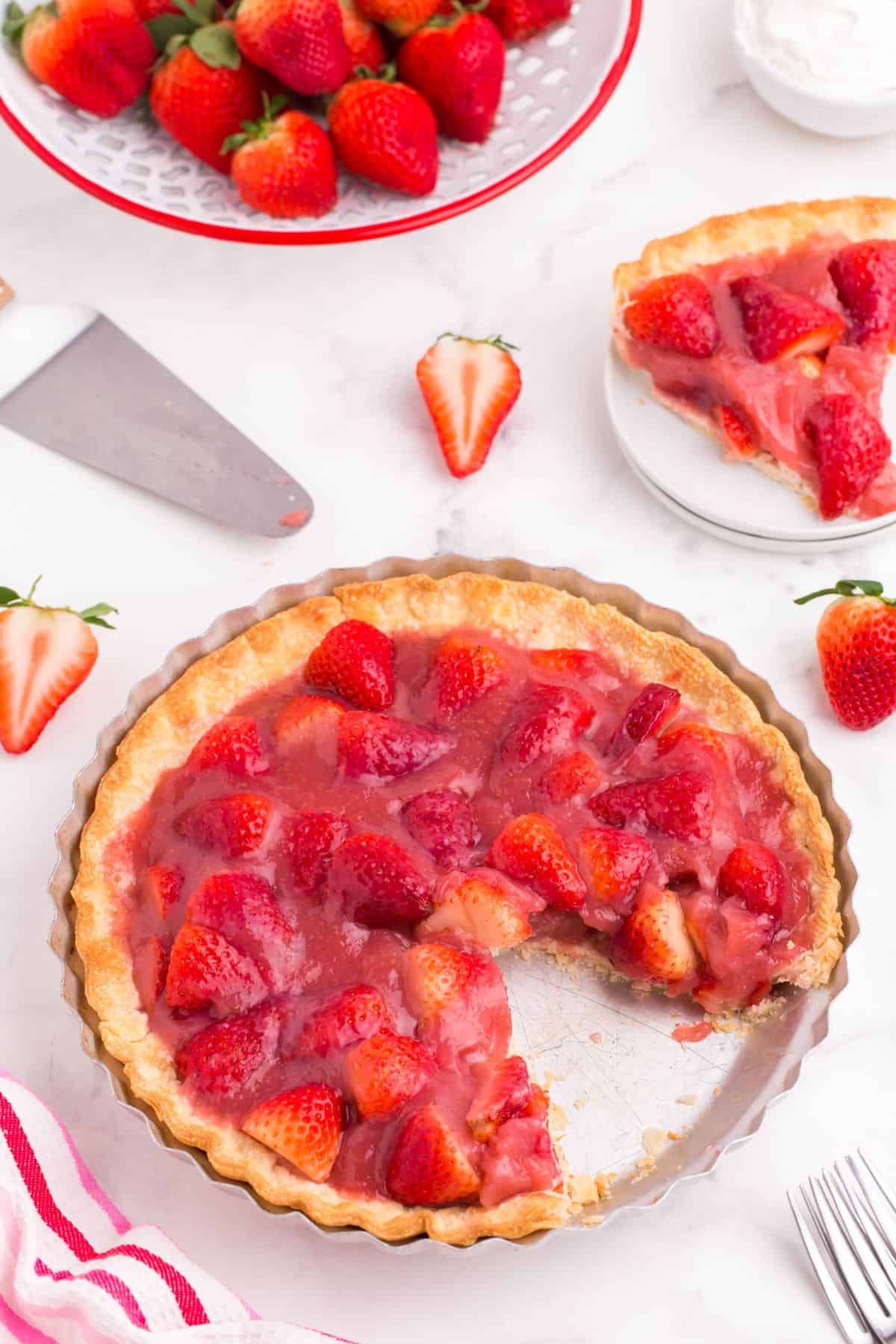 Recipe for Fresh Strawberry Pie | Everyday Family Cooking