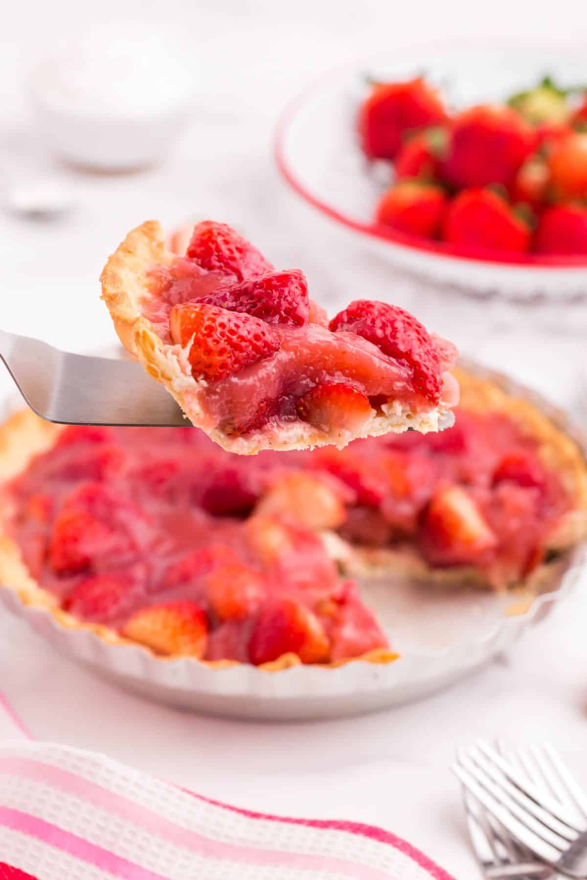 Recipe for Fresh Strawberry Pie | Everyday Family Cooking