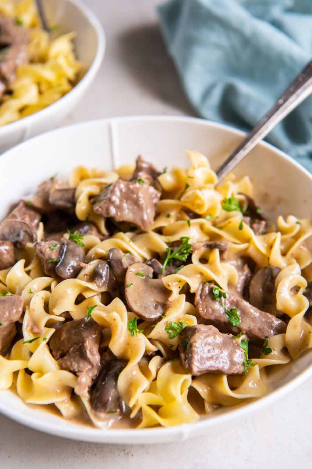 Instant Pot Beef Stroganoff | Everyday Family Cooking