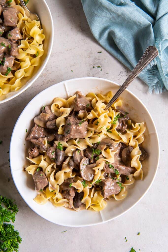 Instant Pot Beef Stroganoff | Everyday Family Cooking