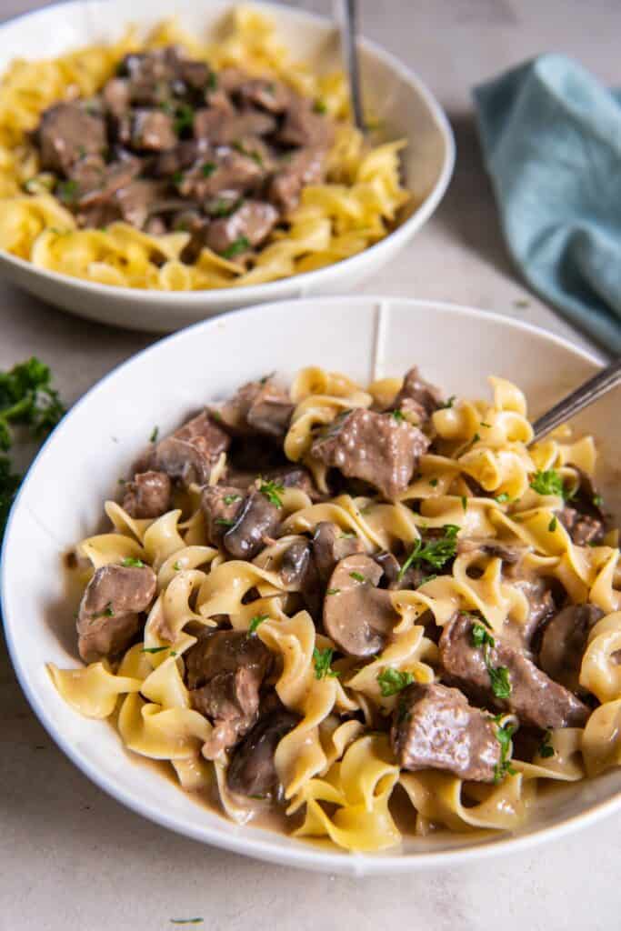 Instant Pot Beef Stroganoff | Everyday Family Cooking